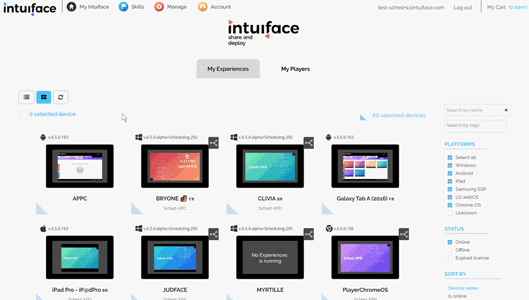 how to add audio in intuiface presentation
