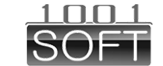 1001 SOFT logo