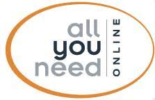 allyouneed - Online Internetvermarktungs logo